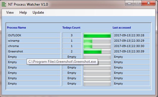 Process Watcher Process Watcher
