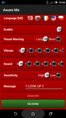 Settings The Settings Screen