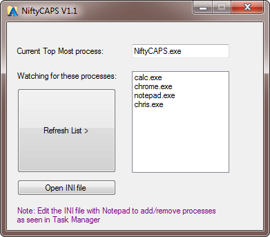 Auto CAPS